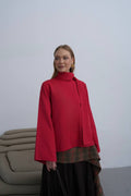 Bluse mit Schaldetail